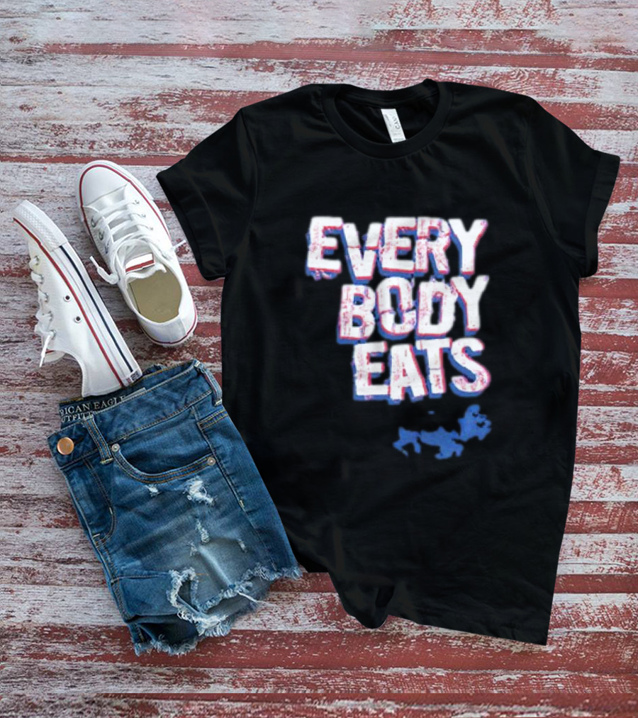EVERYBODY EATS Buffalo Football Fever T-Shirt