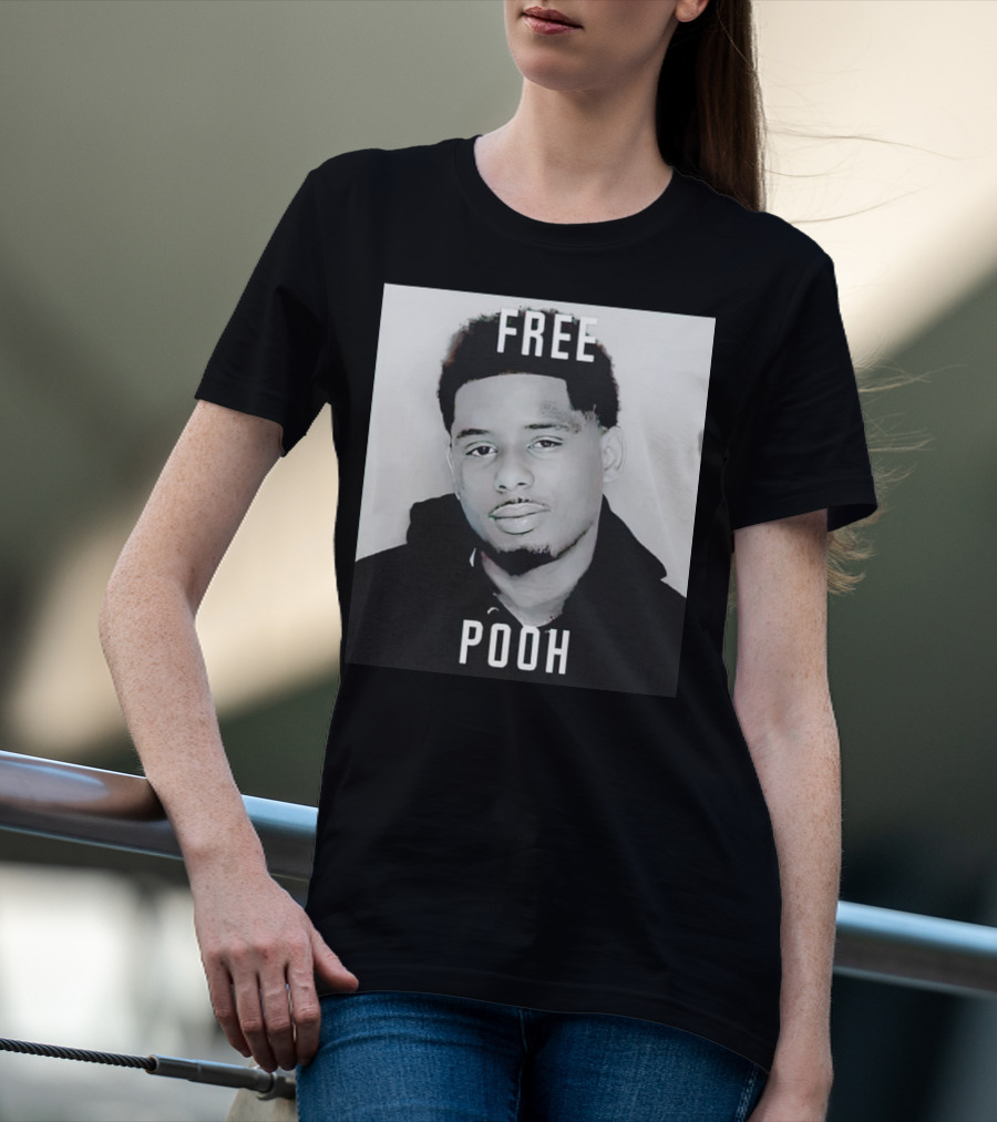 Free Pooh Shiesty American Rapper T-Shirt