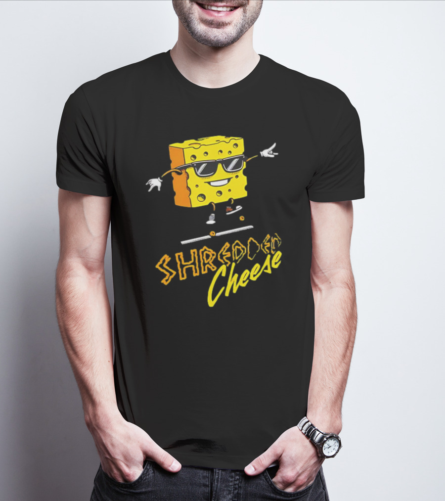 Shredded Cheese Skating Sunglasses Skateboard 2.0 T-Shirt