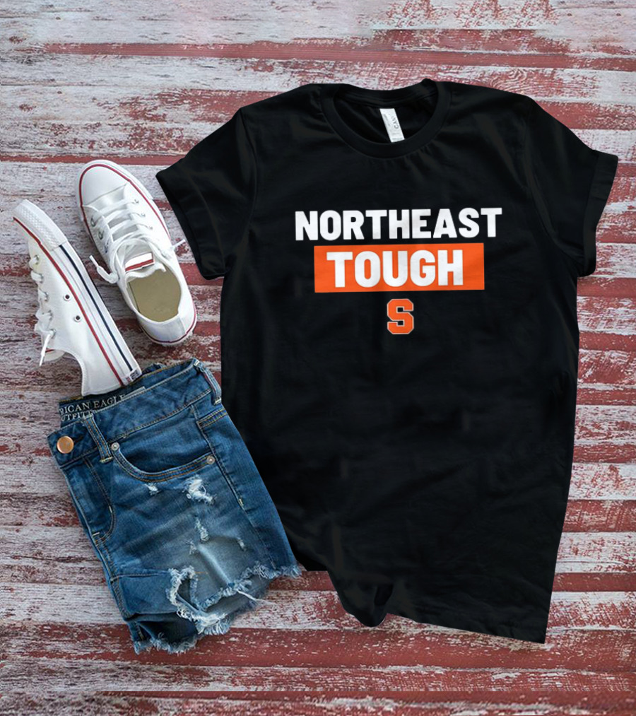 Northeast Tough Syracuse Orange S Logo Apparel Sports Fan Gear T-Shirt