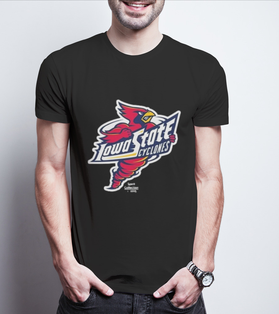Iowa State Cyclones Tornado Cy Spirit Collection 1995 T-Shirt