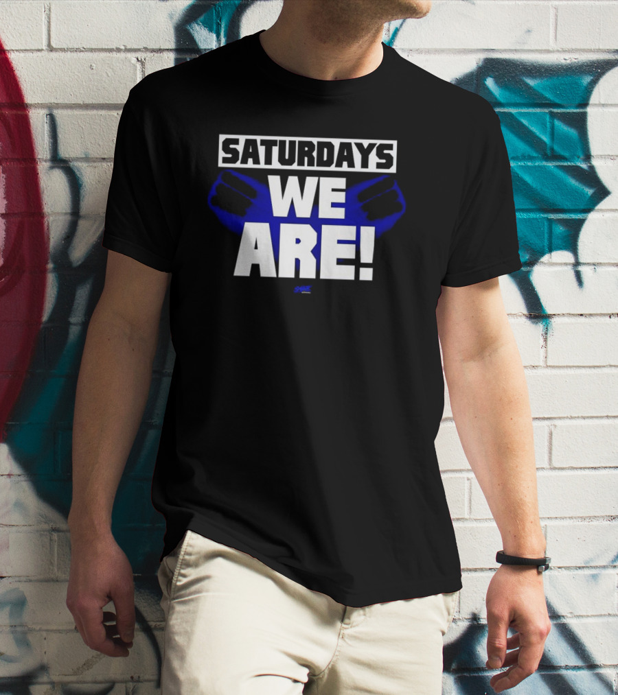 Saturdays We Are Penn State College Football Fan Spirit Recognition Days T-Shirt