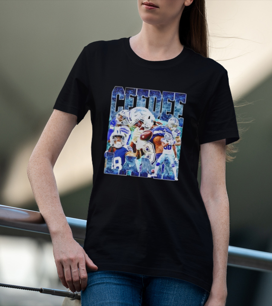 Dallas Cowboys CeeDee Lamb 88 Retro 90s NFL Football T-Shirt