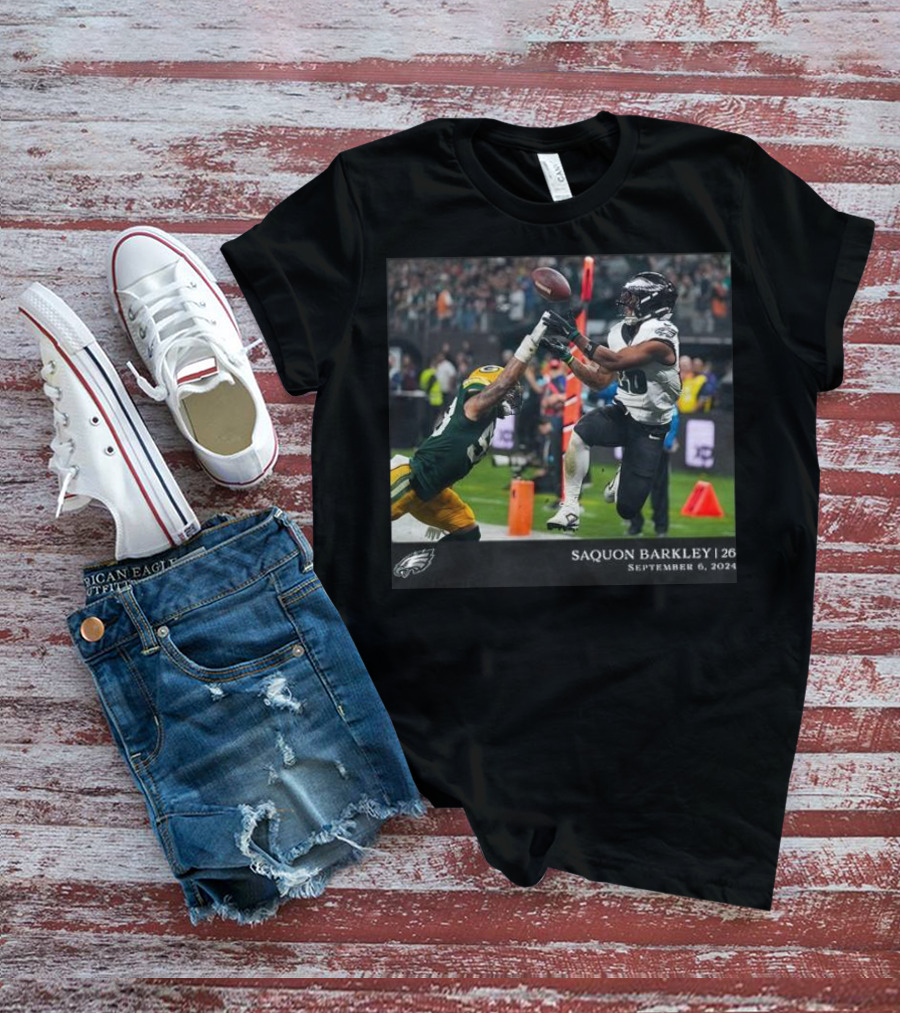 Saquon Barkley Philadelphia Eagles NFL September 6 T-Shirt