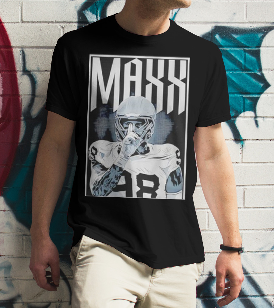 Maxx Crosby Shhh 98 Football Player Las Vegas Raiders T-Shirt