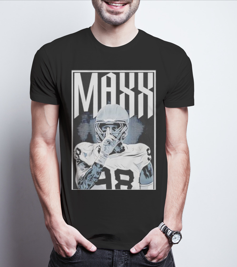 Maxx Crosby Shhh 98 Football Player Las Vegas Raiders T-Shirt