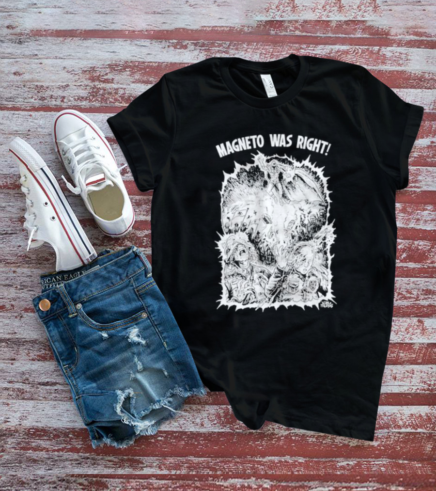 Magneto Was Right Punk Anime T-Shirt