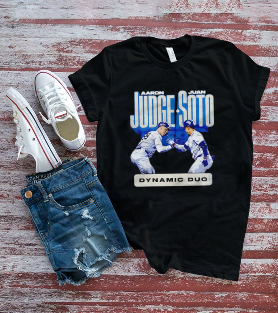 Aaron Judge Juan Soto Dynamic Duo Baseball New York T-Shirt