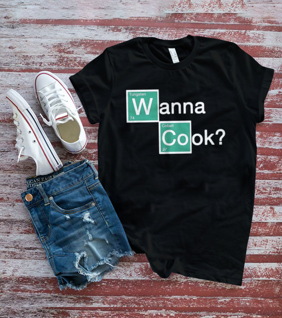 Breaking Bad Elements Style Wanna Cook? T-Shirt