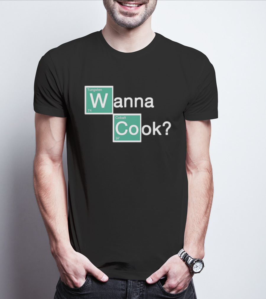 Breaking Bad Elements Style Wanna Cook? T-Shirt