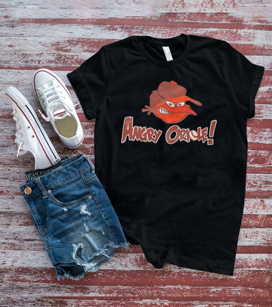 Angry Oriole Baltimore Orioles Angry Oriole T-Shirt
