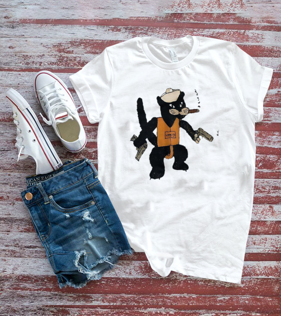 VPB-71 Cat Patrol Squadron Armed Mascot T-Shirt