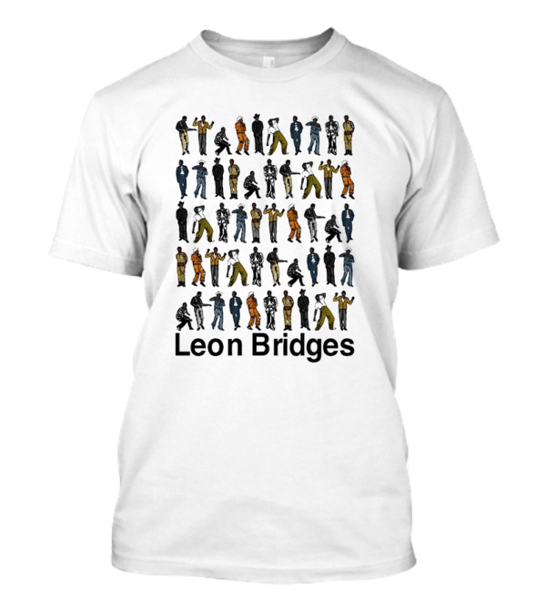 Evolution Of Leon Bridges Vintage Dance Moves Collection T-Shirt