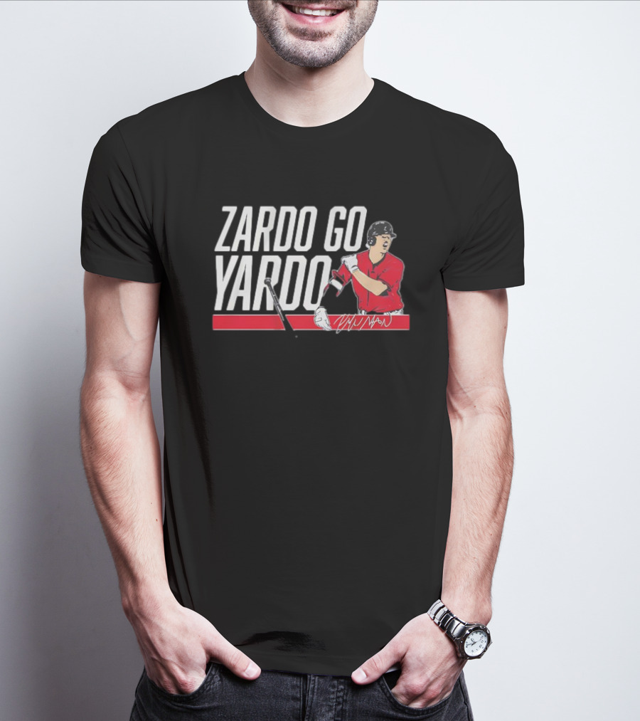 Kyle Manzardo Zardo Go Yardo Baseball Cleveland Guardians T-Shirt
