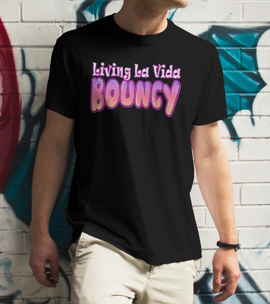 Living La Vida Bouncy Vibrant Pink T-Shirt