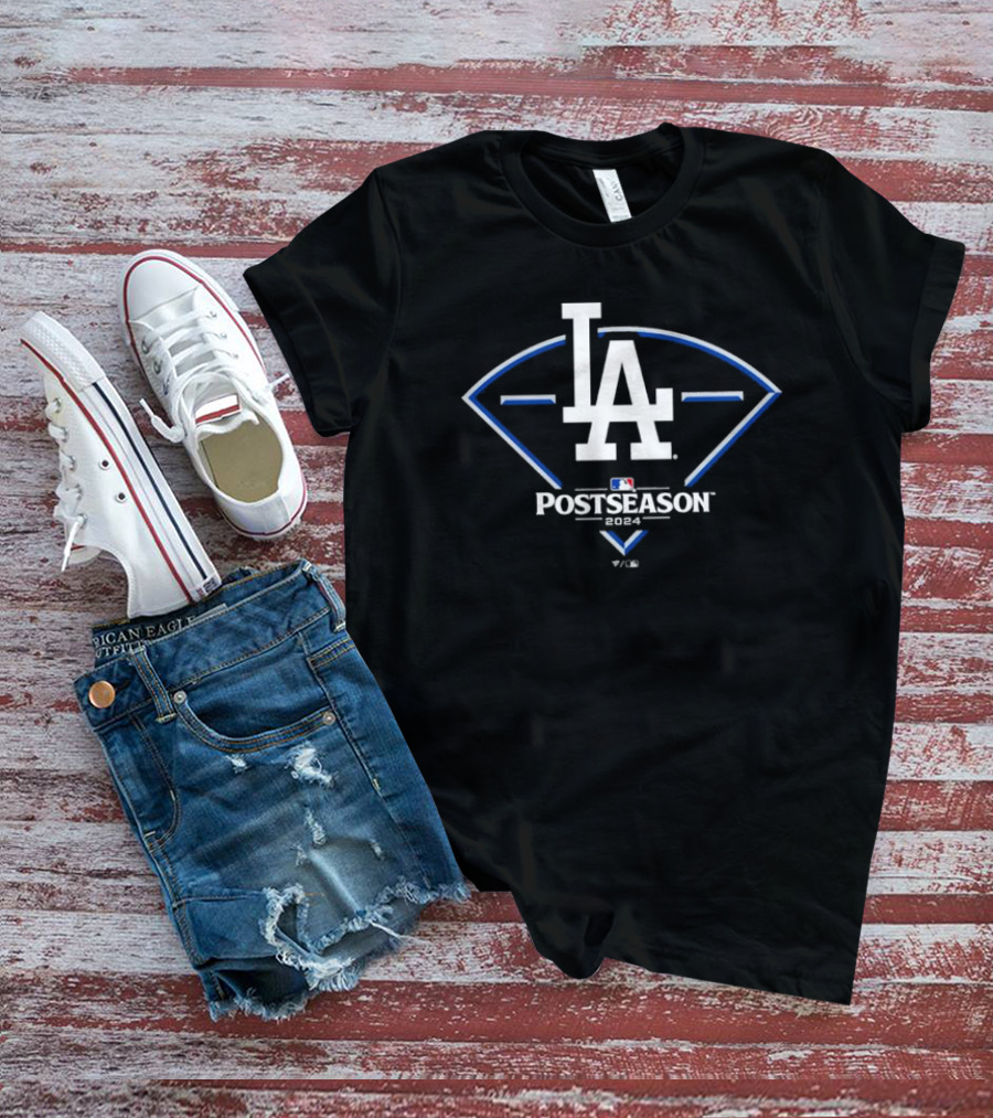 Los Angeles Dodgers LA MLB Postseason T-Shirt
