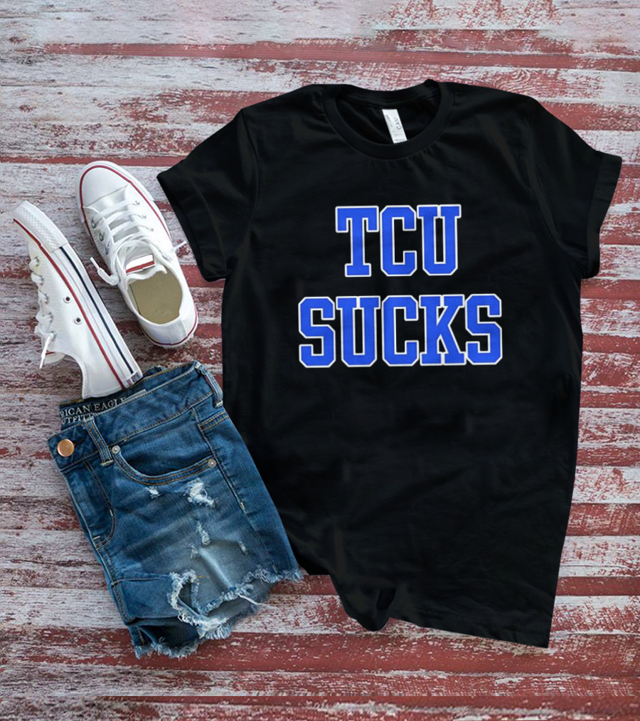 TCU Sucks Dallas Mayor Eric L. Johnson T-Shirt