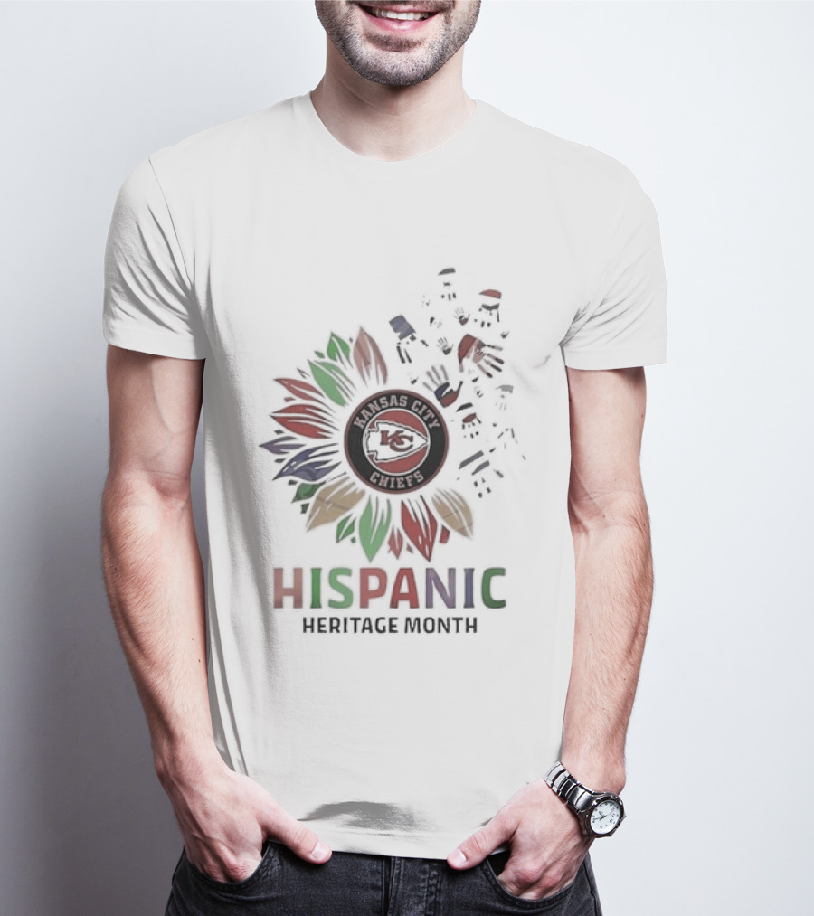 Kansas City Chiefs Hispanic Heritage Month T-Shirt