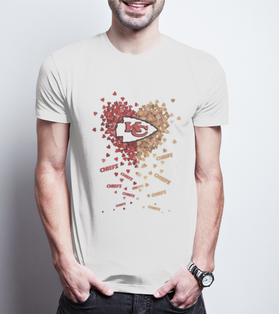Kansas City Chiefs Heart KC Chiefs Chiefs Chiefs Chiefs Chiefs Chiefs Chiefs Chiefs Chiefs Chiefs Chiefs Chiefs Chiefs Chiefs Chiefs Chiefs Chiefs Chiefs Chiefs Chiefs T-Shirt