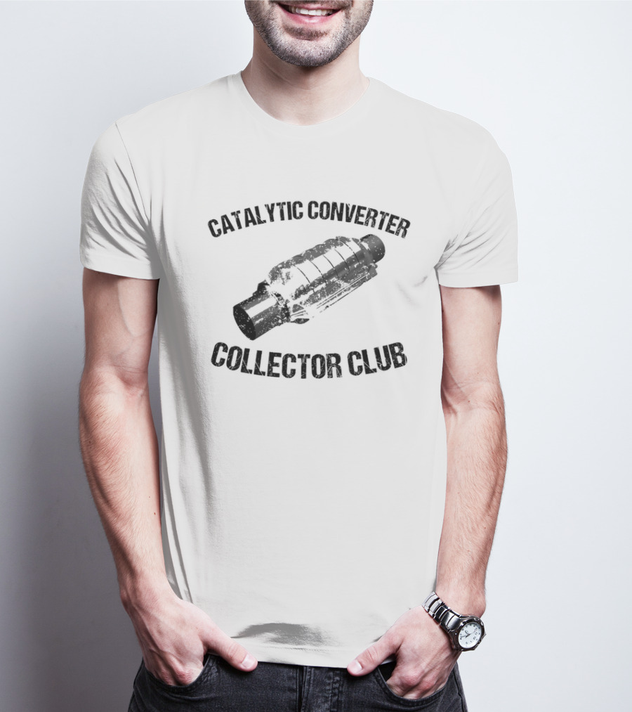 Catalytic Converter Collector Club Vintage Automotive Mechanics T-Shirt