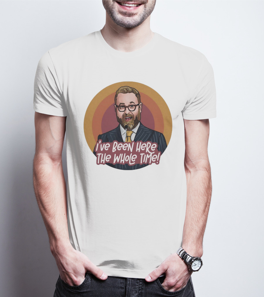 Sam Reich I've Been Here The Whole Time Comic T-Shirt