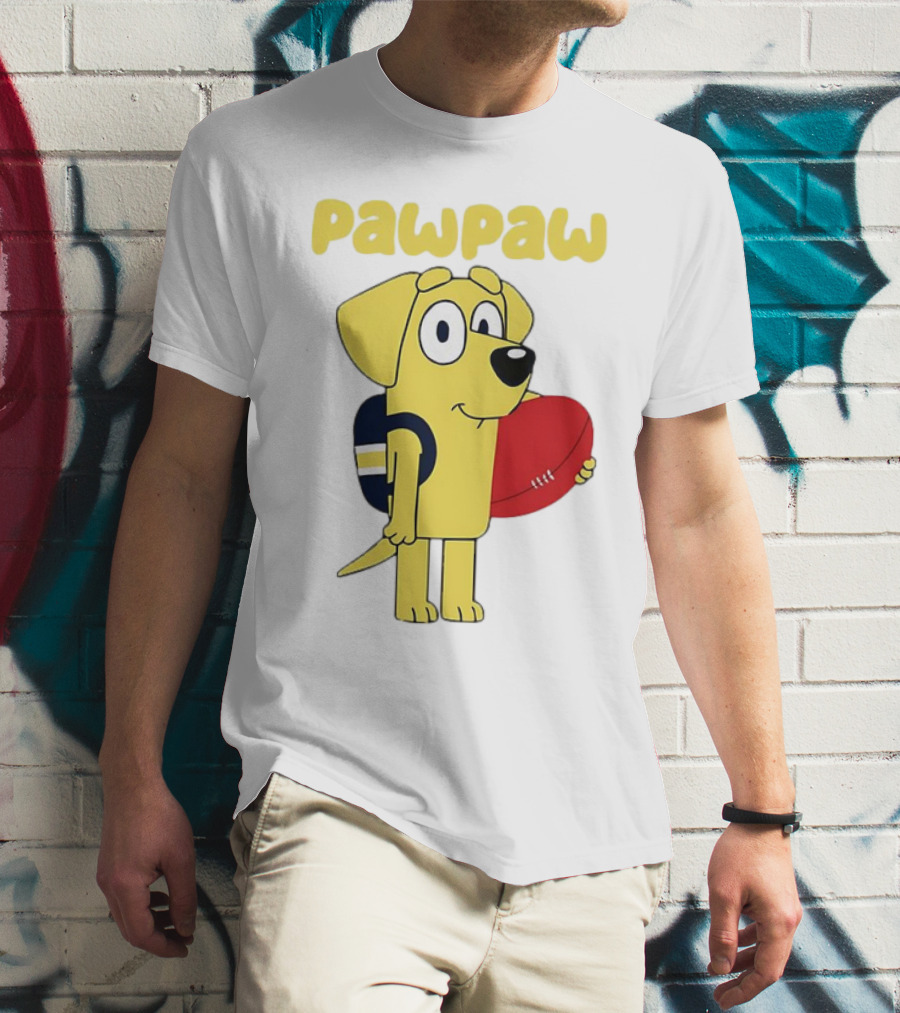 Pawpaw Lucky Football Cartoon Shannon Sharpe T-Shirt