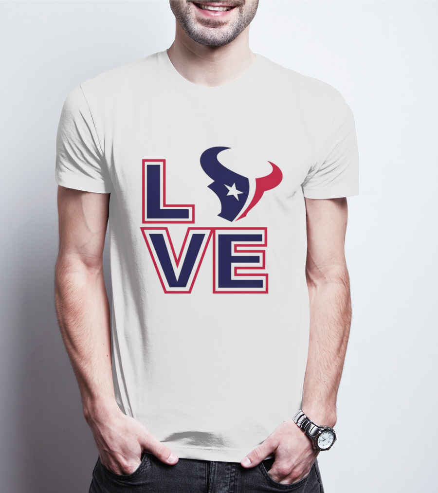Houston Texans NFL Love Football Season T-Shirt