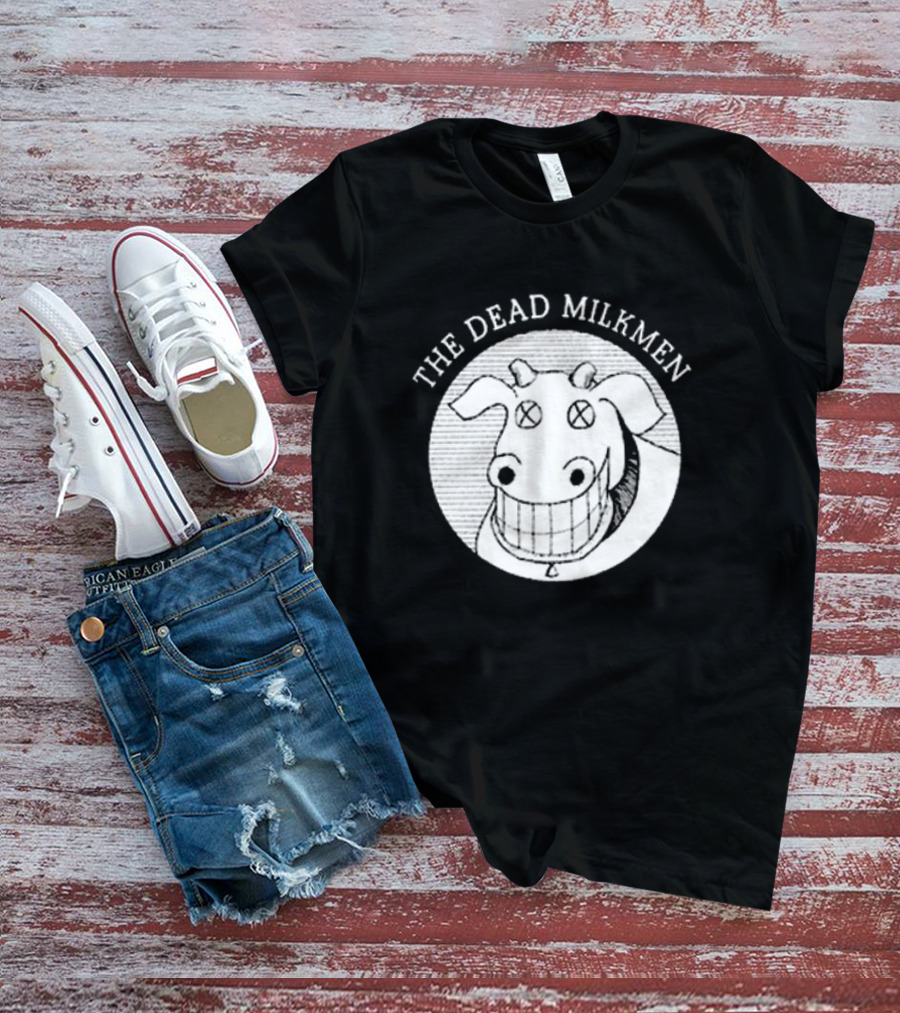 The Dead Milkmen Elsie X-Eyed Grinning Cow T-Shirt