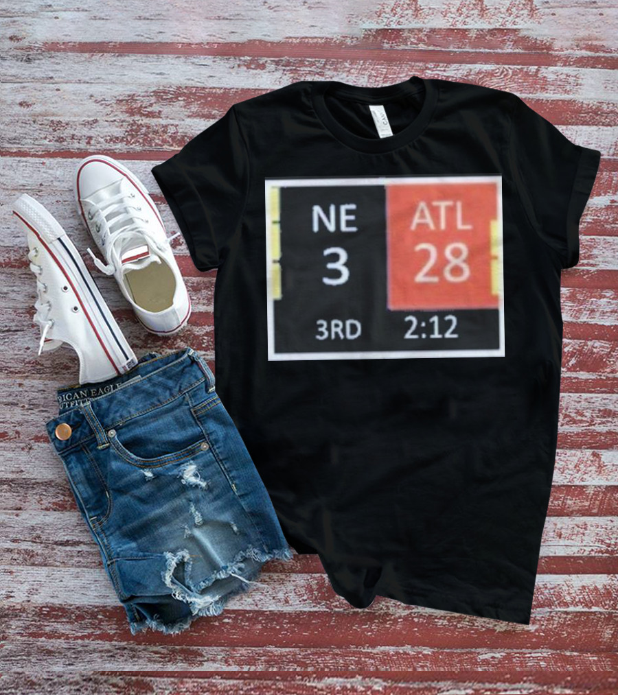Tom Brady Greatest Comeback NE 3 ATL 28 3rd 2:12 T-Shirt
