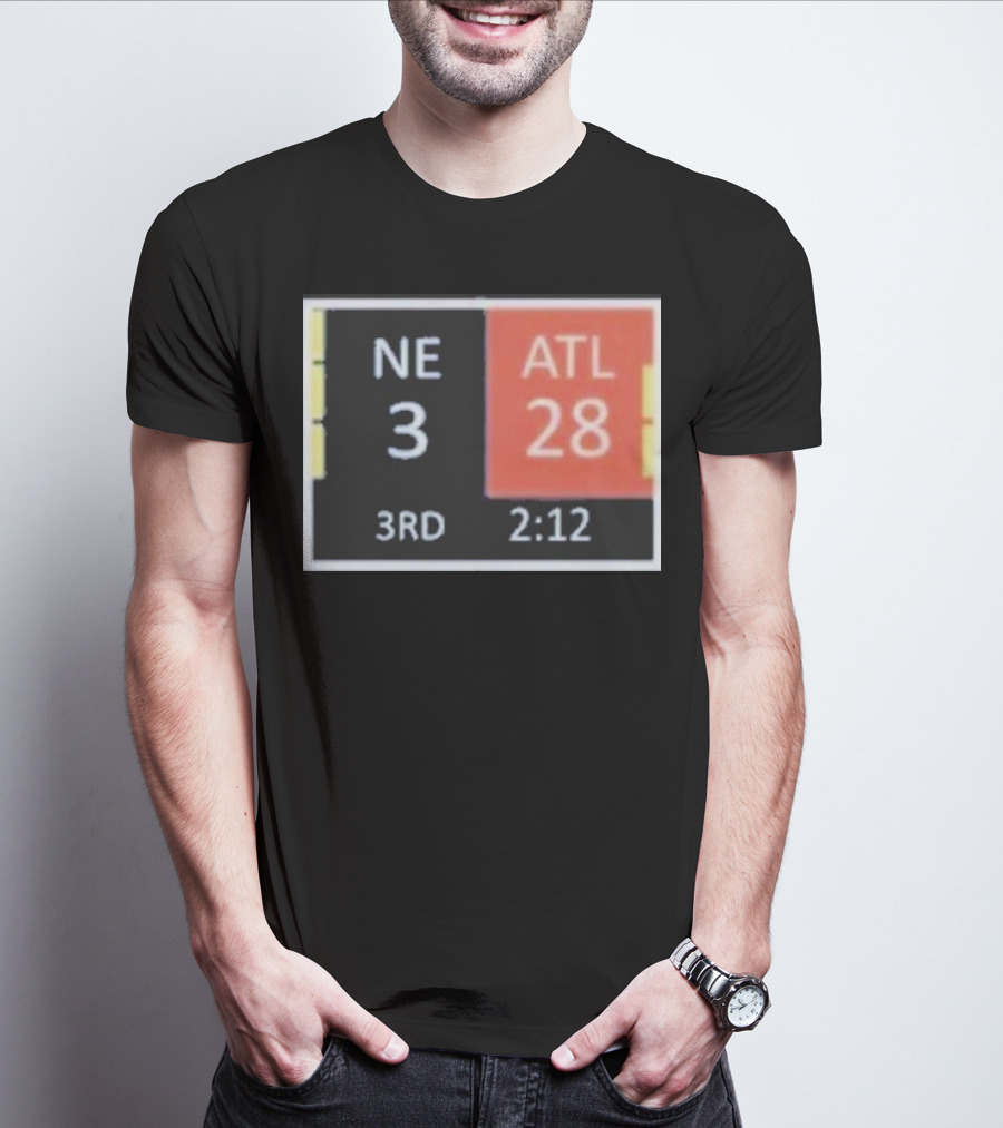 Tom Brady Greatest Comeback NE 3 ATL 28 3rd 2:12 T-Shirt