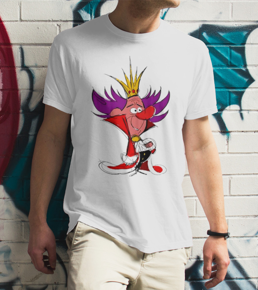 Disney Villains Cartoon Queen Of Hearts T-Shirt