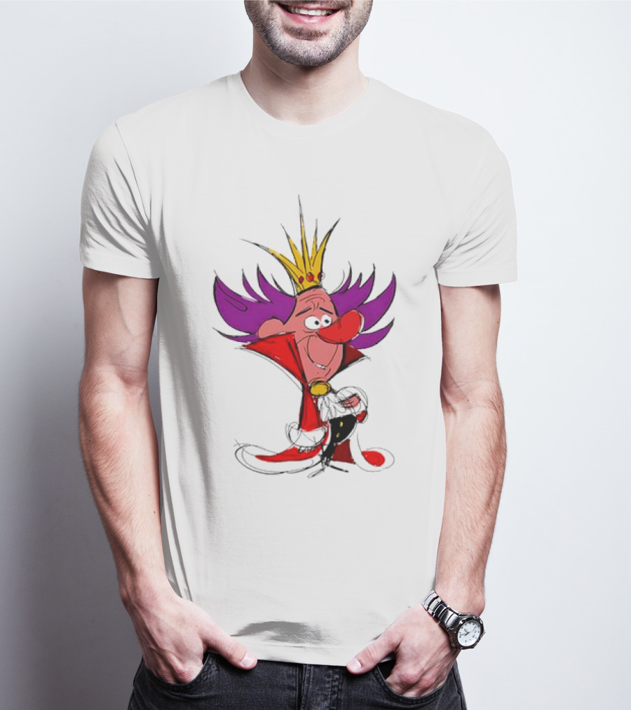 Disney Villains Cartoon Queen Of Hearts T-Shirt