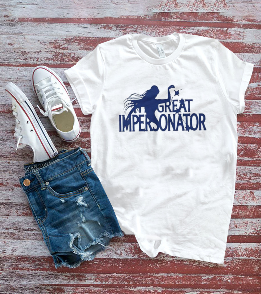 The Great Impersonator 70s Retro Star T-Shirt