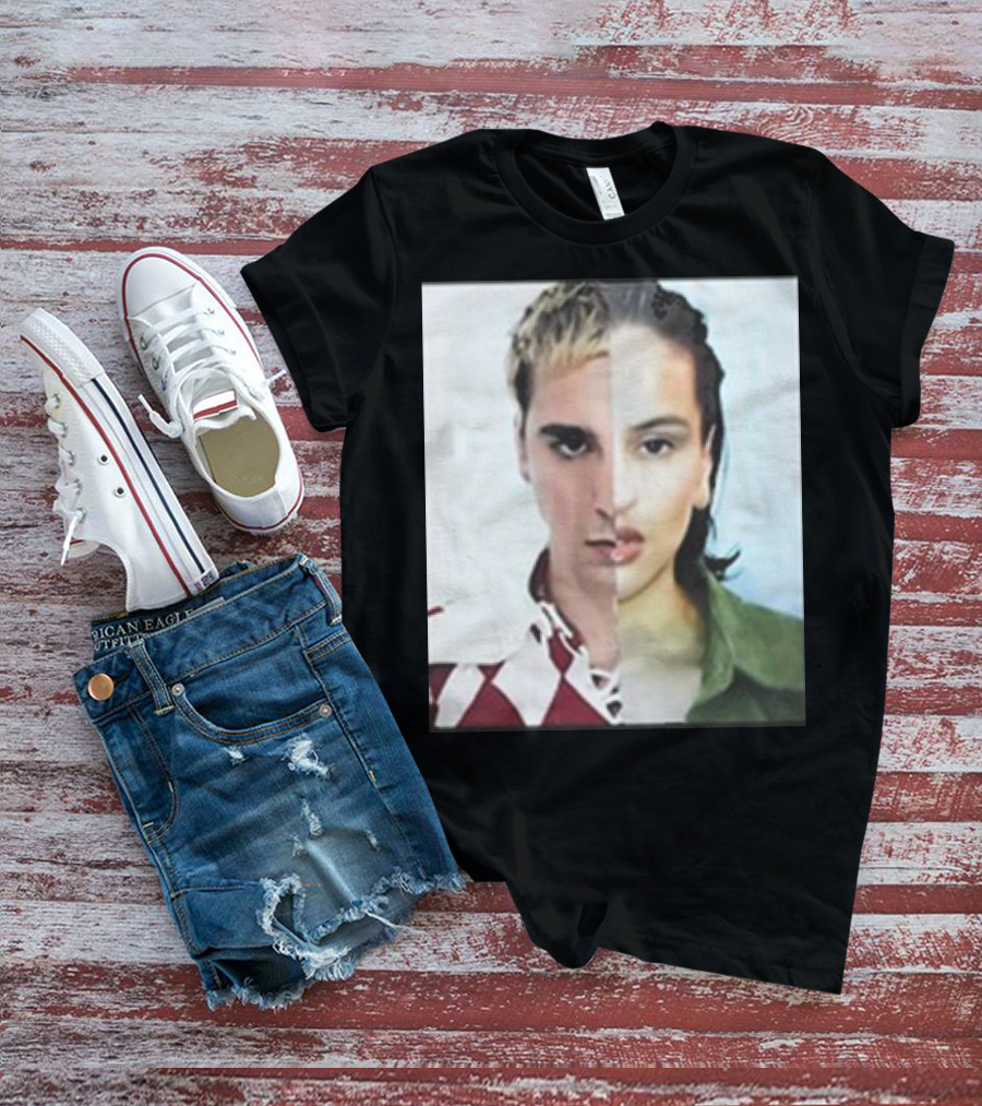 Rosalia Omega Split Face Artistic T-Shirt
