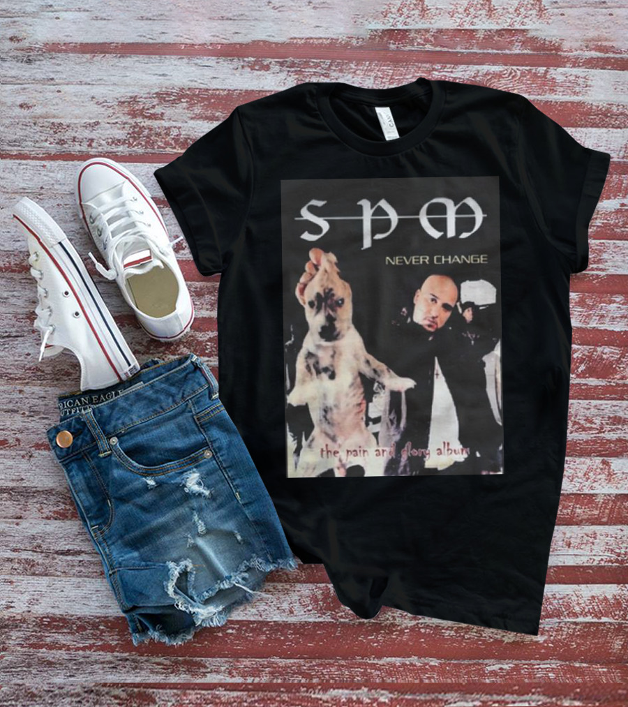 SPM Never Change The Pain And Glory Album T-Shirt