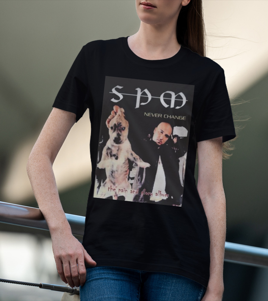 SPM Never Change The Pain And Glory Album T-Shirt