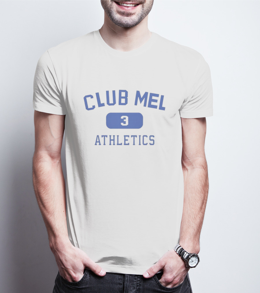Club Mel Athletics Number 3 T-Shirt