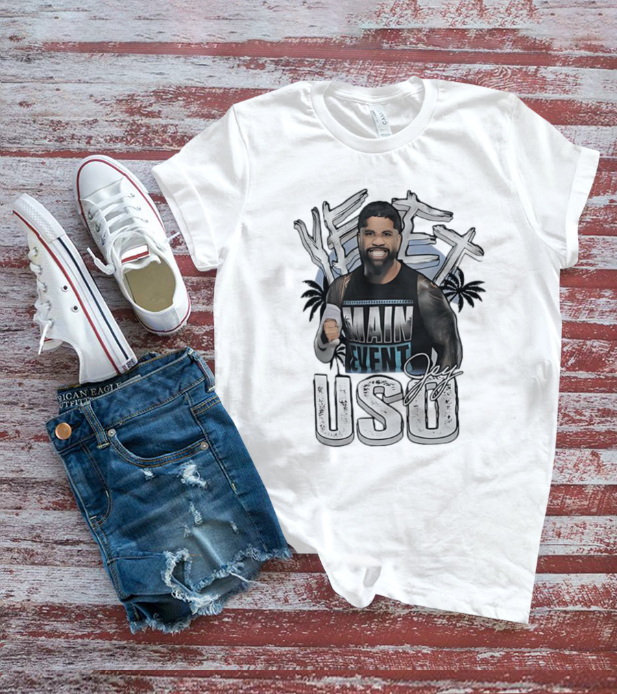 YEEET Main Event Jey Uso WWE Signature T-Shirt