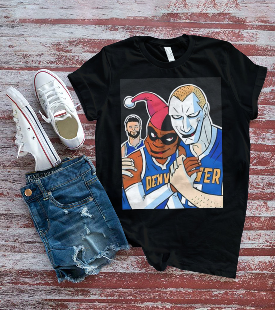 Jokic Russ Jokic Russell Westbrook Denver Nuggets Basketball Jokic Comic T-Shirt