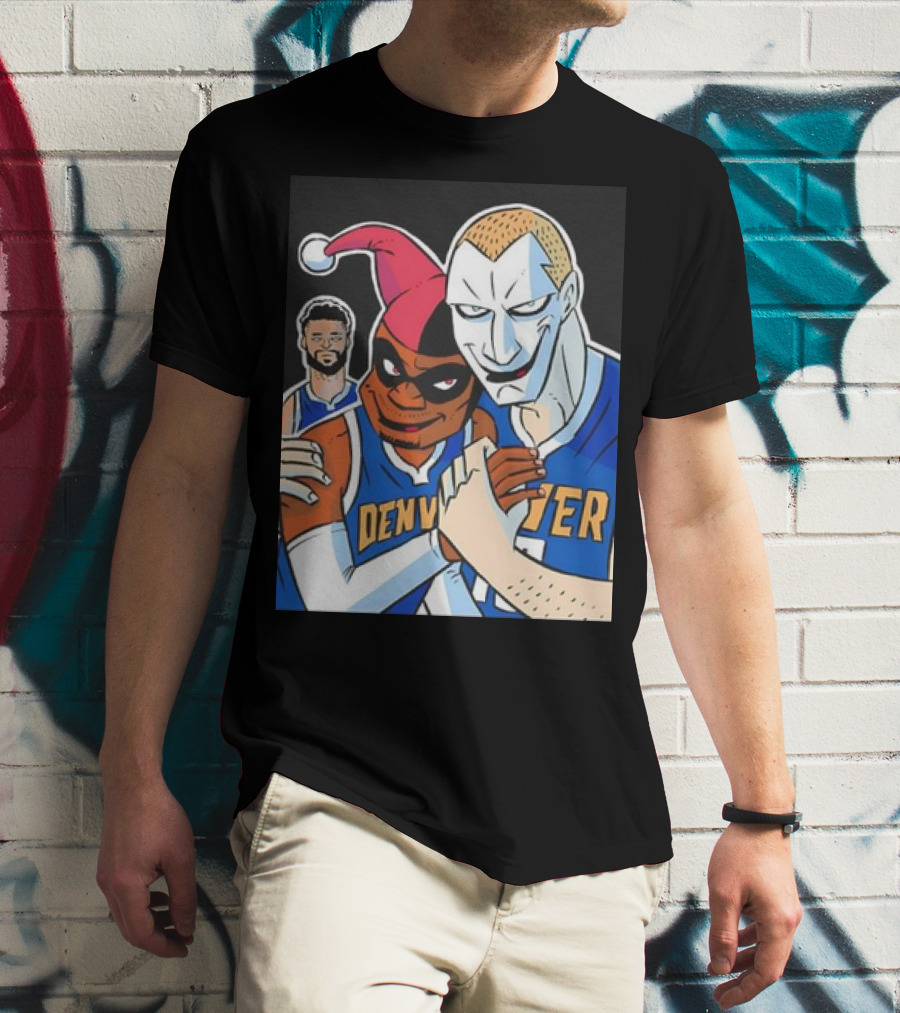 Jokic Russ Jokic Russell Westbrook Denver Nuggets Basketball Jokic Comic T-Shirt