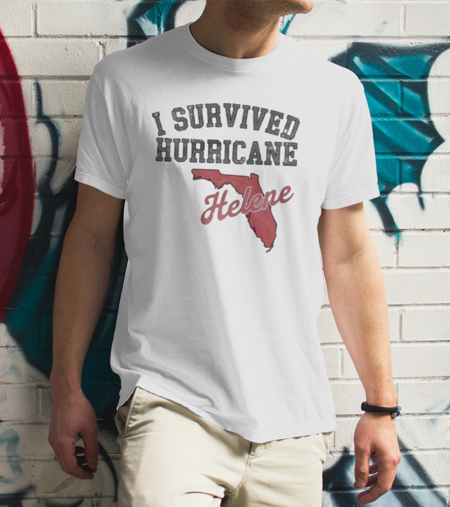 I Survived Hurricane Helene Florida T-Shirt
