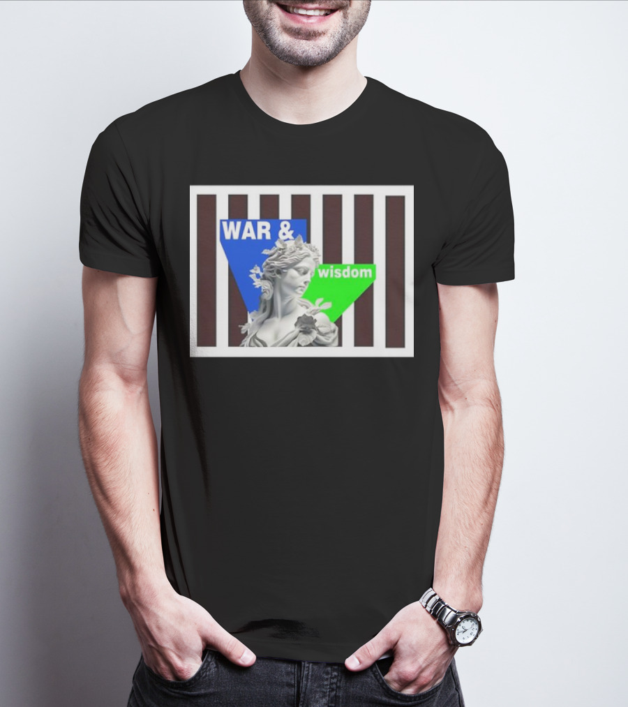 War And Wisdom Statue T-Shirt