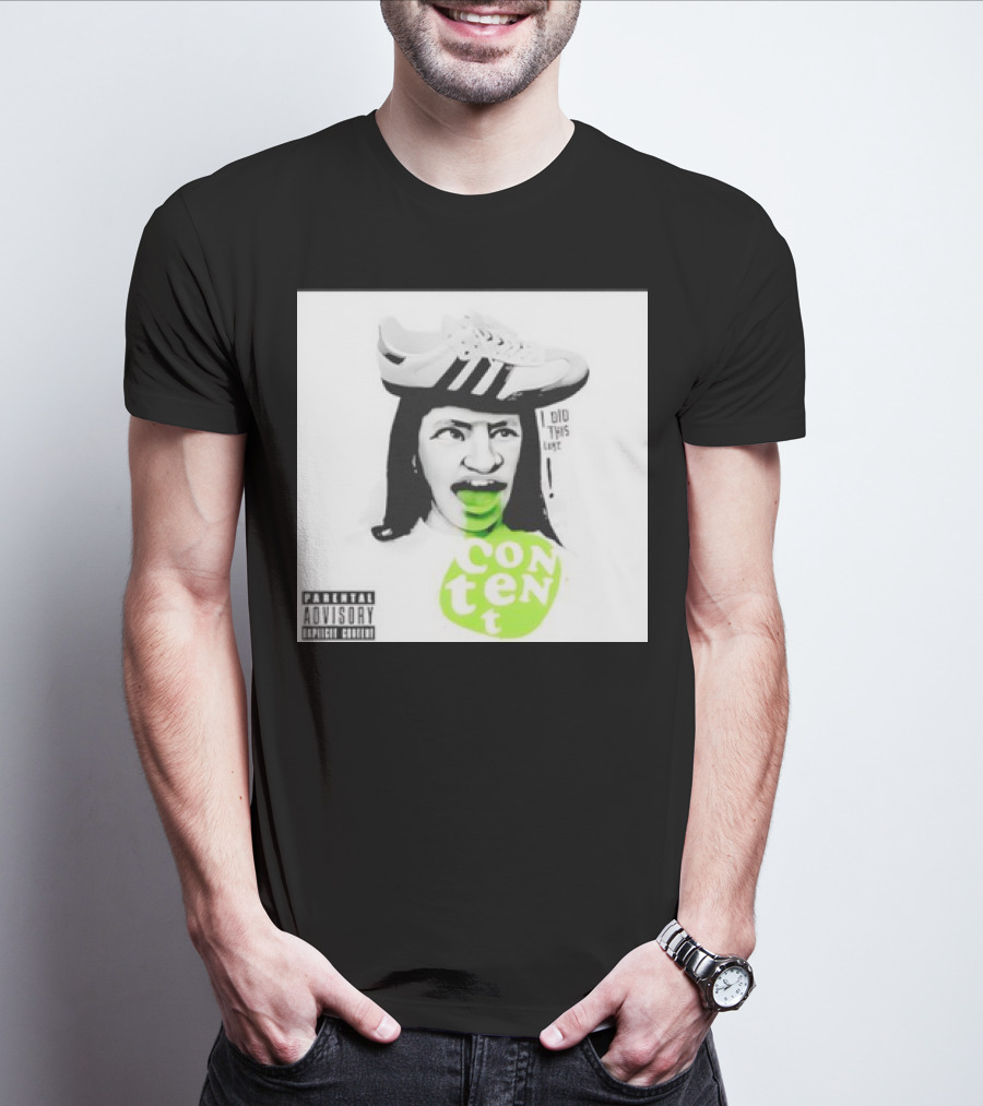 I Did This Luke Content Members Show The Album Retro Parental Advisory T-Shirt