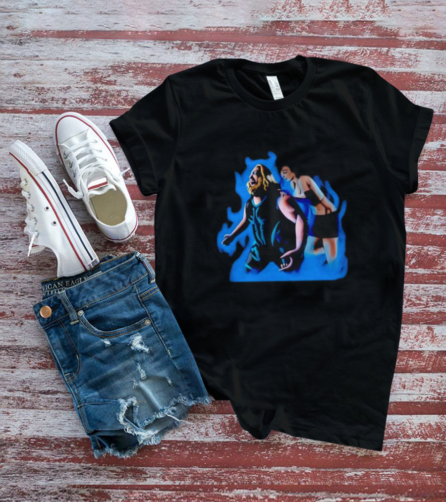Mikey OShea You Got This Wrestling Duo Action Scene T-Shirt