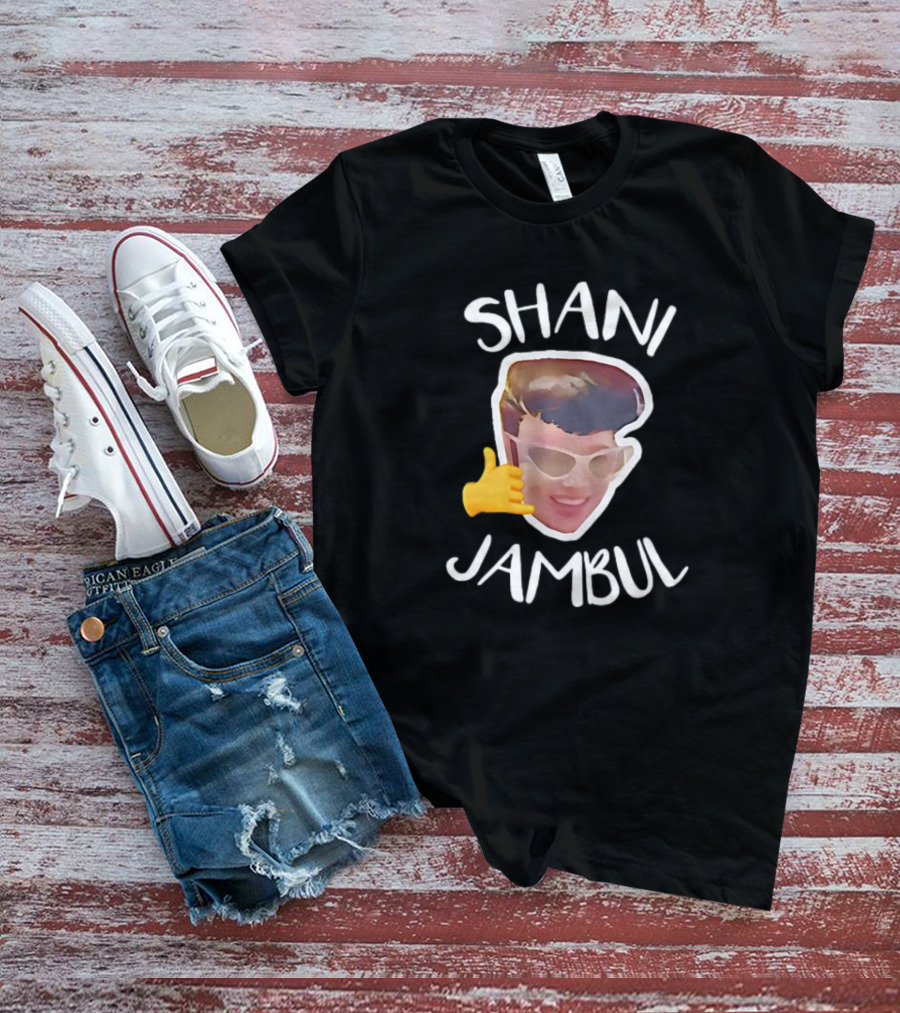 SHANI JAMBUL Emoji Sunglasses Face T-Shirt