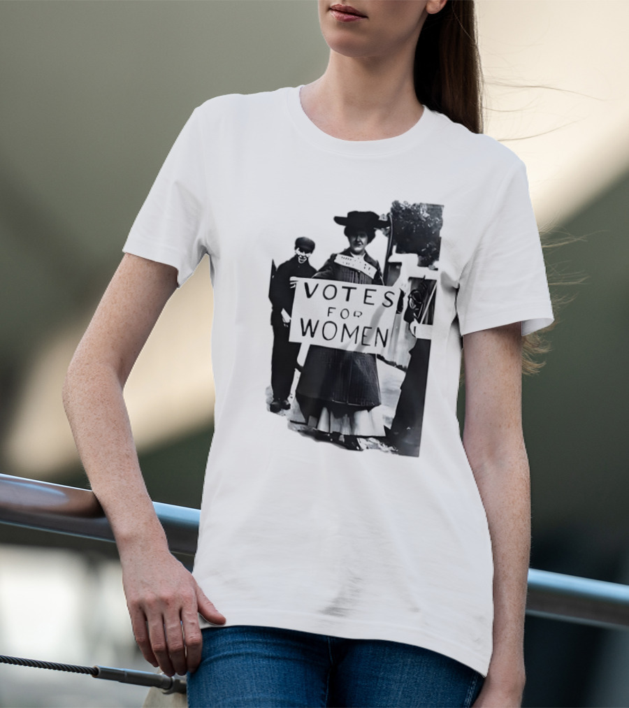 Votes For Women Vintage Suffragette Protest Historical Movement MJ Spider-Man Far From Home T-Shirt
