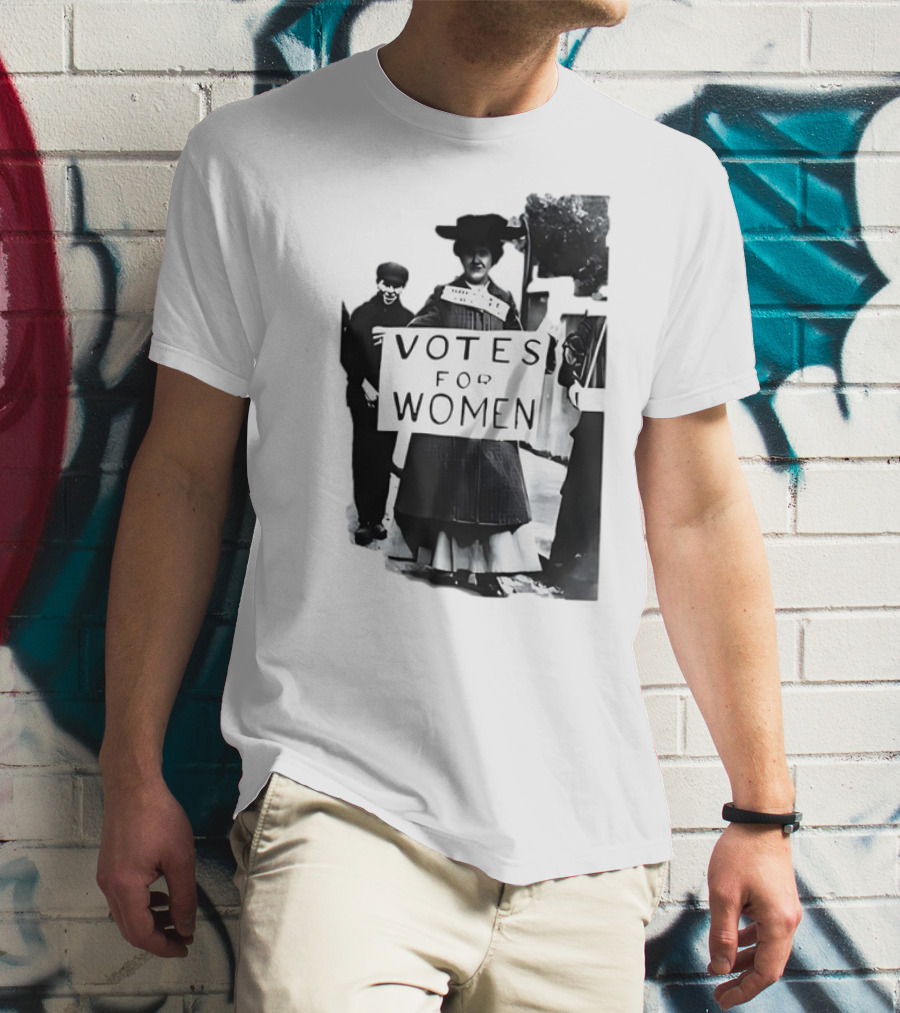 Votes For Women Vintage Suffragette Protest Historical Movement MJ Spider-Man Far From Home T-Shirt