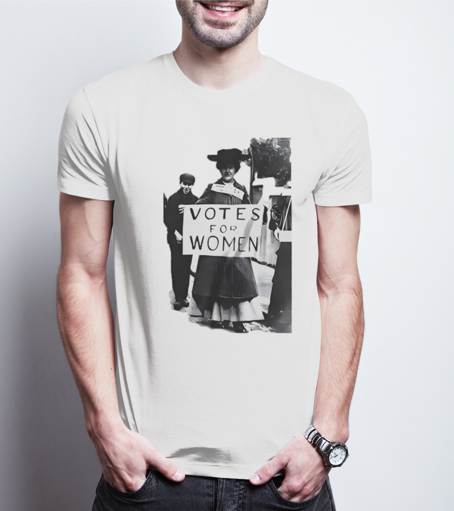 Votes For Women Vintage Suffragette Protest Historical Movement MJ Spider-Man Far From Home T-Shirt