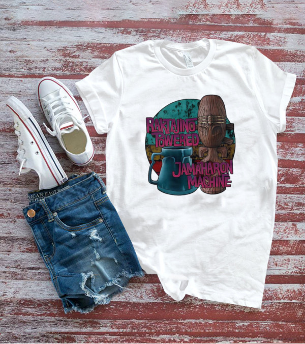 Raktajino Powered Jamaharon Machine T-Shirt