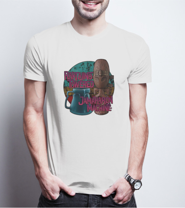 Raktajino Powered Jamaharon Machine T-Shirt